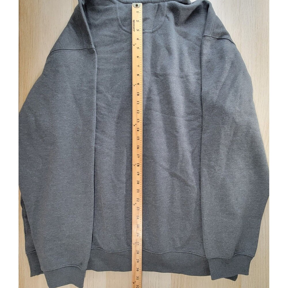 Carhartt Sweatshirt Mens 2XL Loose Midweight 1/4 Zip Mock-Neck Gray Google NWT - Picture 11 of 12